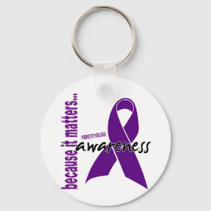 Porte-clés Conscience de fibromyalgie