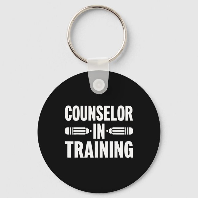 Porte-clés Conseiller en formation - Futur conseiller scolair (Recto)