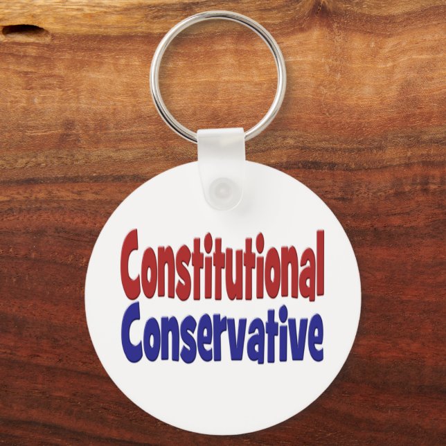 Porte-clés Conservateur constitutionnel (Verso)