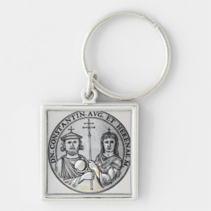 Porte-clés Constantine VI et sa mère Irène