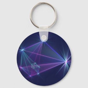 Porte-clés Constellation, Art Fractal Abstrait Fantastique
