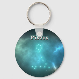 Porte-clés Constellation de pisces