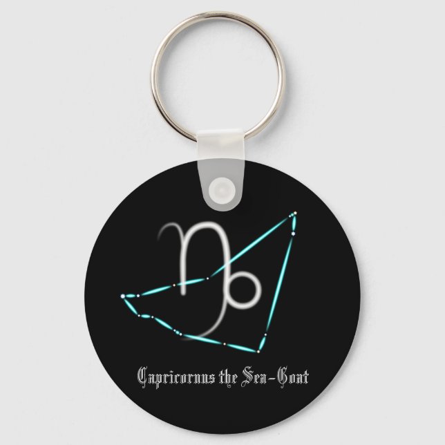 Porte-clés constellation du zodiaque Capricorne (Recto)
