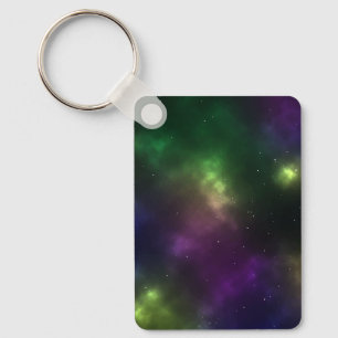 Porte-clés Constellations de l'espace cosmique abstrait