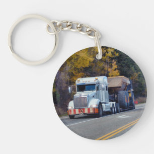 Porte-clés Construction Camion Art pour les conducteurs de ca