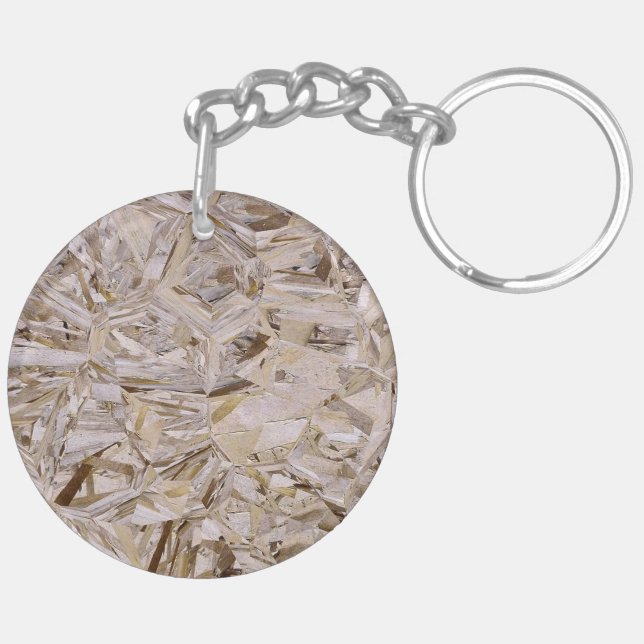 Porte-clés Construction OSB style contreplaqué (Dos gauche)