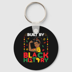 Porte-clés Construit Par Le Mois De L'Histoire Noire Forte Fi