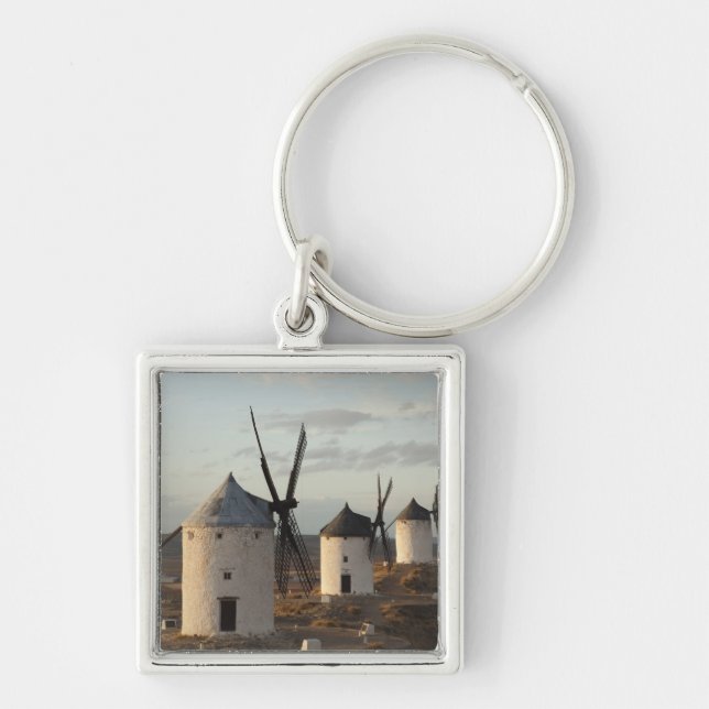 Porte-clés Consuegra, antiques moulins à vent de La Mancha (Devant)