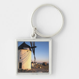 Porte-clés Consuegra, La Mancha, Espagne, moulins à vent