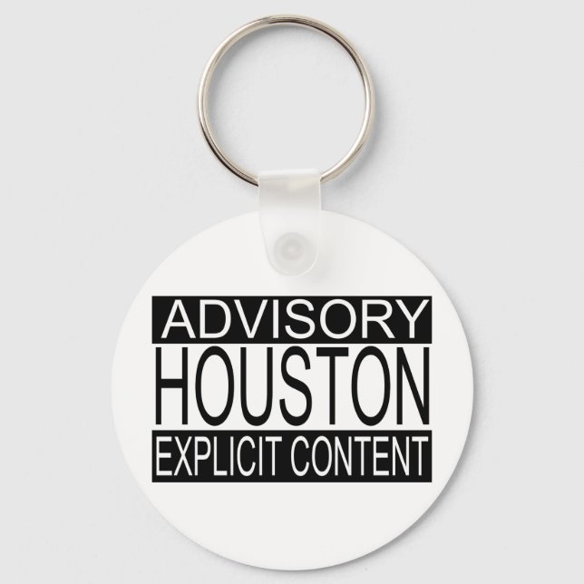 Porte-clés Contenu explicite Houston (Porte - clé (Recto)