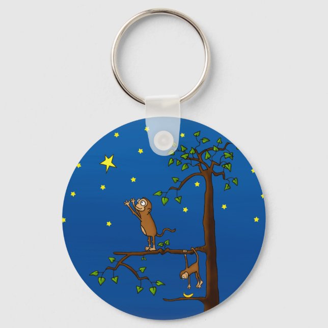 Porte-clés Continuer à atteindre le Porte - clé singe (Recto)