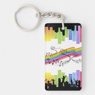 Porte-clés Continuez à danser