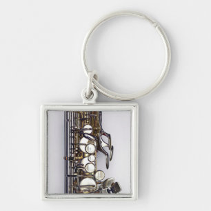 Porte-clés Contrôles de saxophone