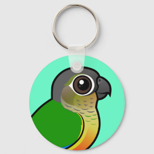Porte-clés Conure à côté jaune Birdorable