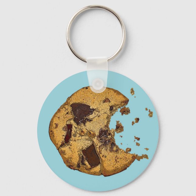 Porte-clés Cookie à chips au chocolat (Recto)