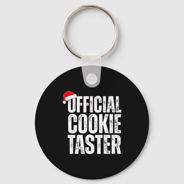 Porte-clés Cookie And Cookie Taster, Christmas Couples  (Recto)