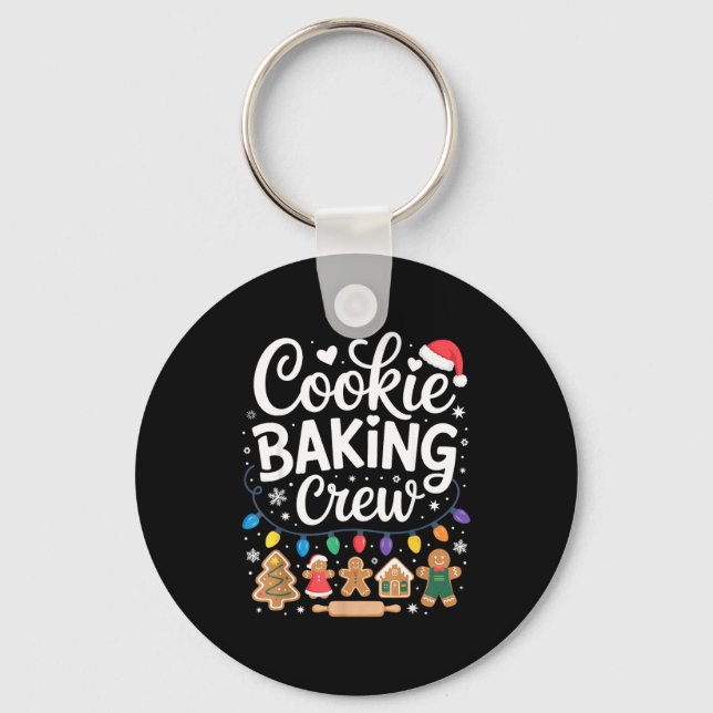 Porte-clés Cookie Baking Crew Holiday Squad Gingerbread Chris (Recto)