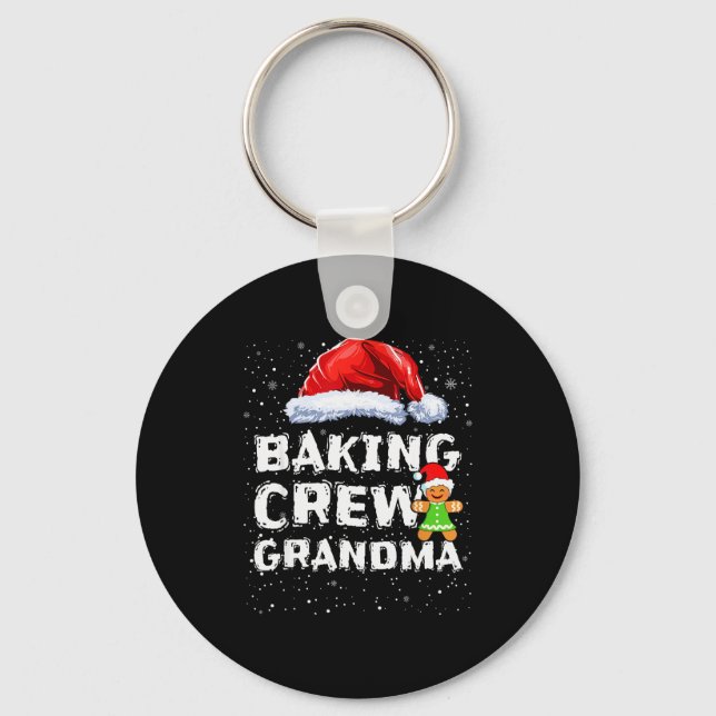 Porte-clés Cookie Baking Crew Shirt Grandma Matching Christma (Recto)
