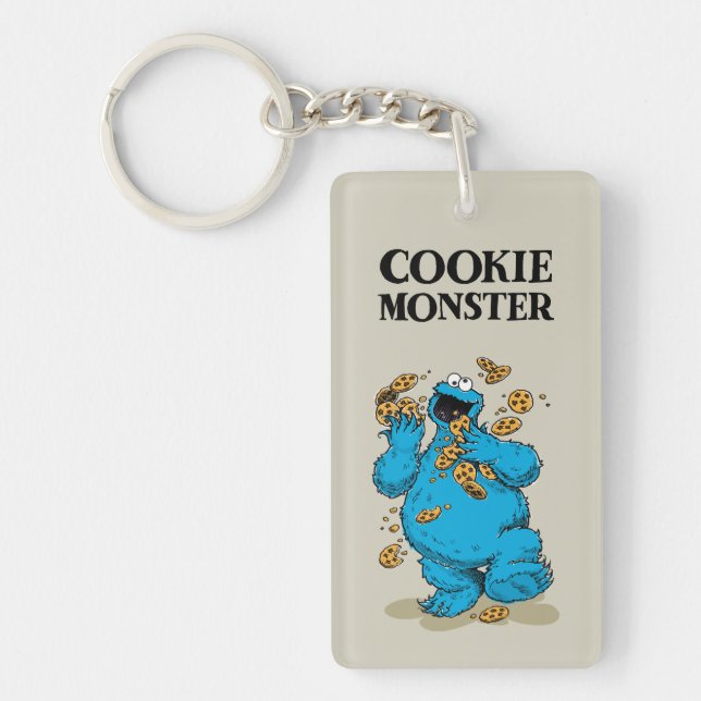 Porte-clés Cookie Monster Crazy Cookies (Devant)