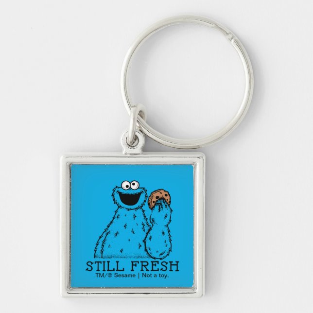 Porte-clés Cookie Monster | Encore frais (Devant)
