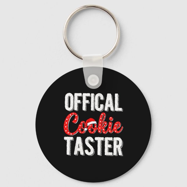 Porte-clés Cookie Taster Cookie Christmas Matching Couple  (Recto)
