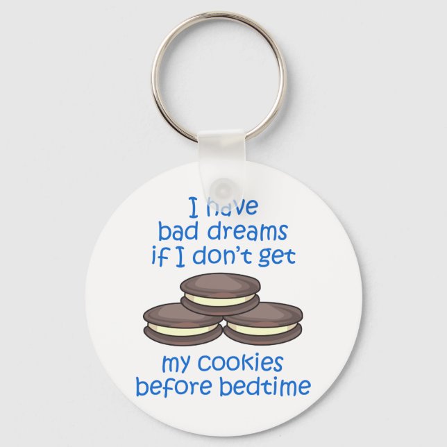 Porte-clés Cookies du lit (Recto)
