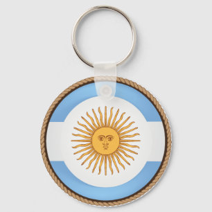 Porte-clés Cool Argentine Porte - clé du Drapeau