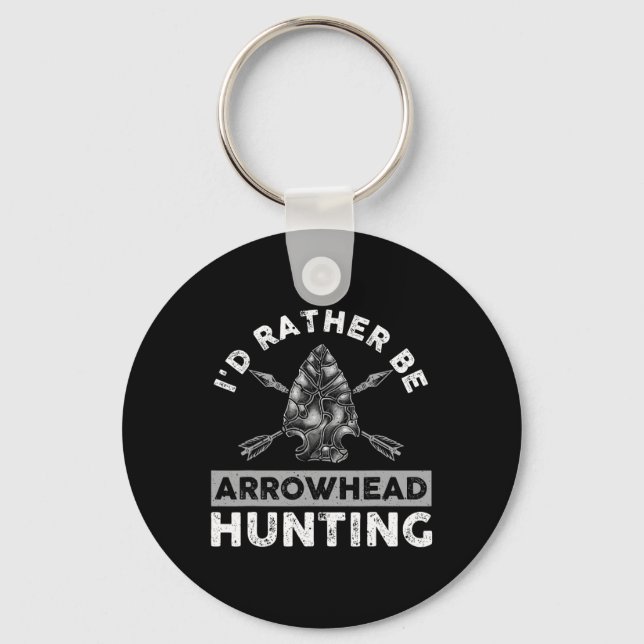 Porte-clés Cool Arrowhead Design Pour Hommes Femmes Arrowhead (Recto)