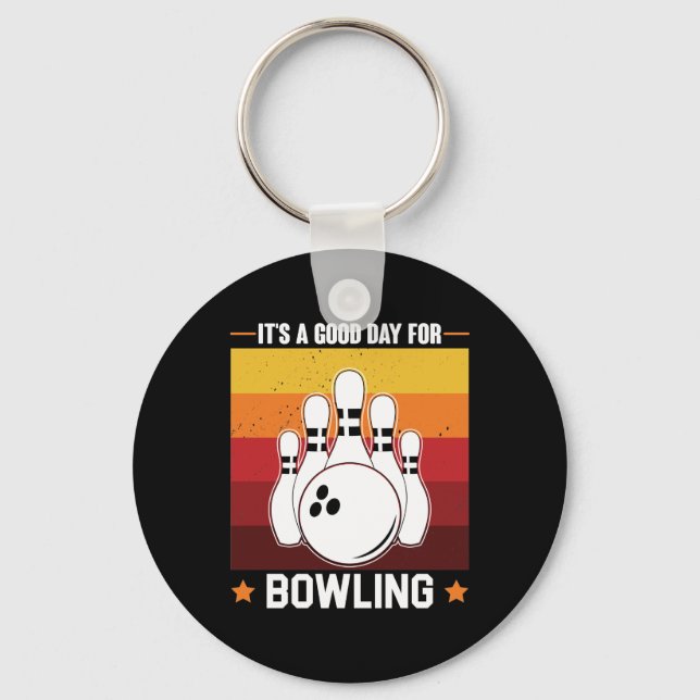 Porte-clés cool Bowling sports lovers  (Recto)