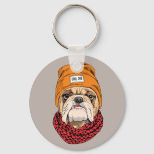 Porte-clés Cool Bulldog