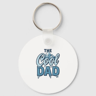 Porte-clés Cool Dad Mountain Graphisme Vintage_1