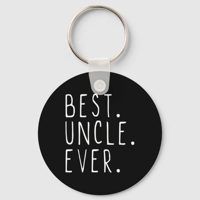 Porte-clés Cool de famille oncle jamais (Recto)