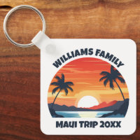 Cool de voyage sur mesure Sunrise Palm Trees