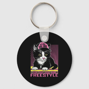 Porte-clés Cool Funny Sarcastic Cats Mèmes Citations Cartoon 