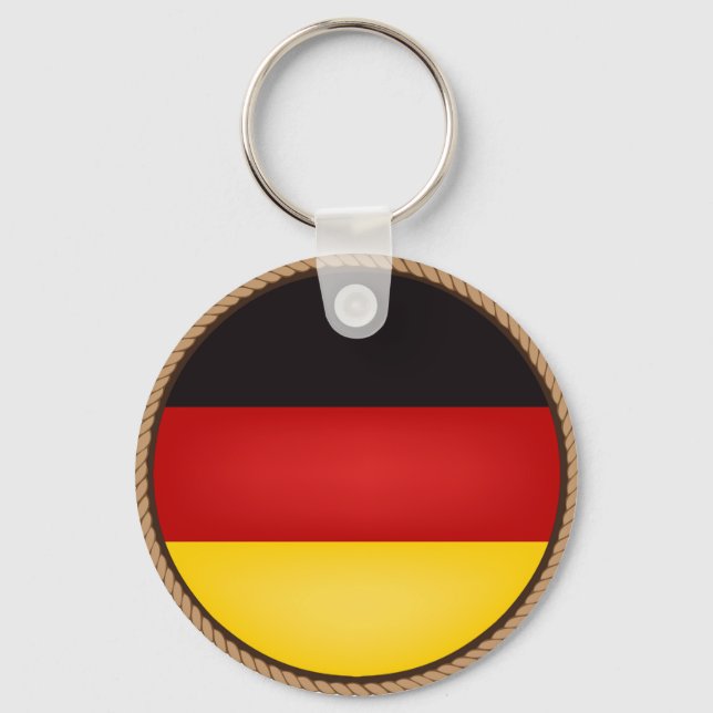 Porte-clés Cool Germany Flag Seal (Recto)
