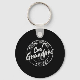 Porte-clés Cool Grandpas Club Membre officiel Vintage