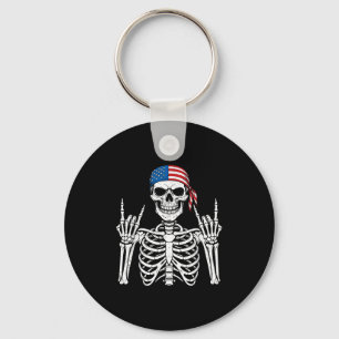 Porte-clés Cool Halloween Punk Rock Hommes