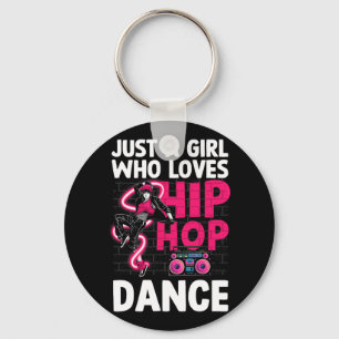 Porte-clés Cool Hip hop Art Pour Femmes Ados Filles Hiphop Da