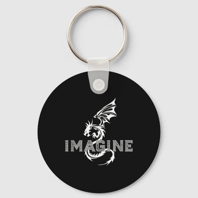 Porte-clés Cool Imagine Tattoo Dragon (Recto)