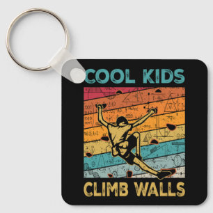 Porte-clés Cool Kids Climb Murs Extreme Sport Rock Escalade