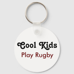 Porte-clés Cool Kids Play Rugby T Shirt