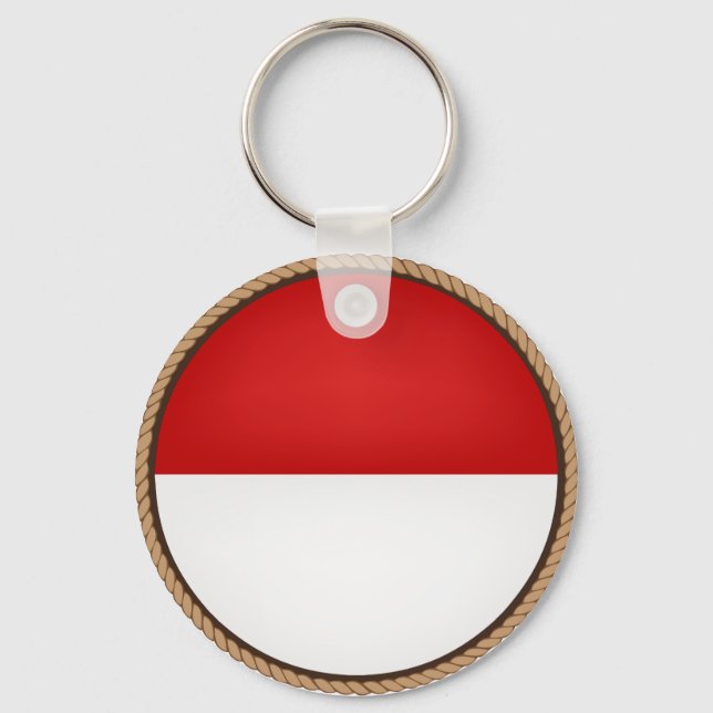 Porte-clés Cool Monaco Flag Seal (Recto)