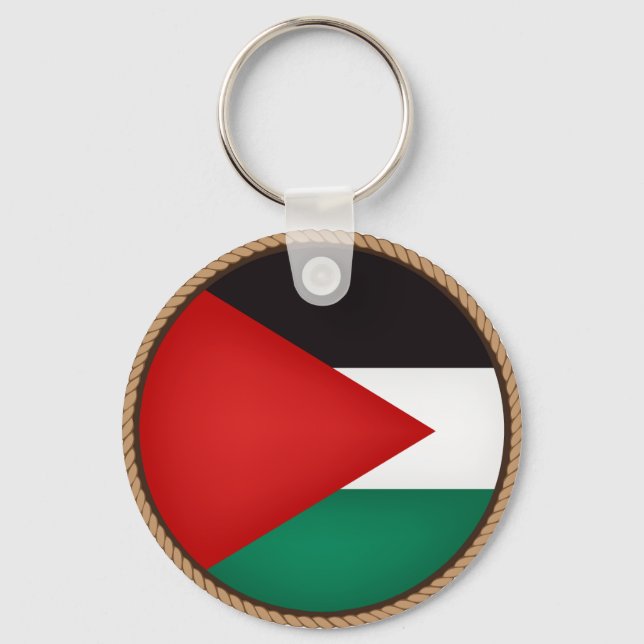 Porte-clés Cool Palestine Flag Seal (Recto)