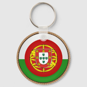 Porte-clés Cool Portugal Flag Seal
