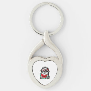 Porte-clés Cool Sloth Manger de la pastèque