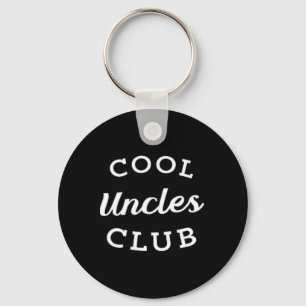 Porte-clés Cool Uncles Club Meilleur oncle Jamais Drôle Fête 