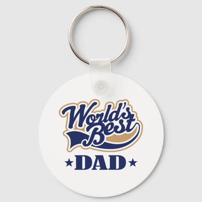 Porte-clés Cool World's Best Dad Gift (Recto)