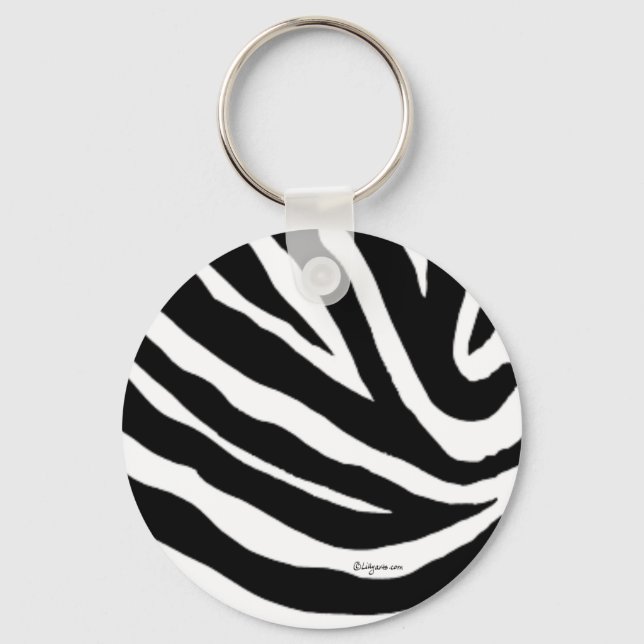 Porte-clés Cool Zebra Stripes Porte - clé (Recto)