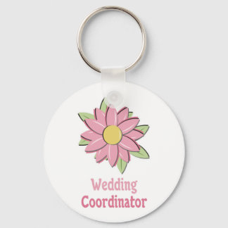 Porte-clés Coordinateur Mariage rose