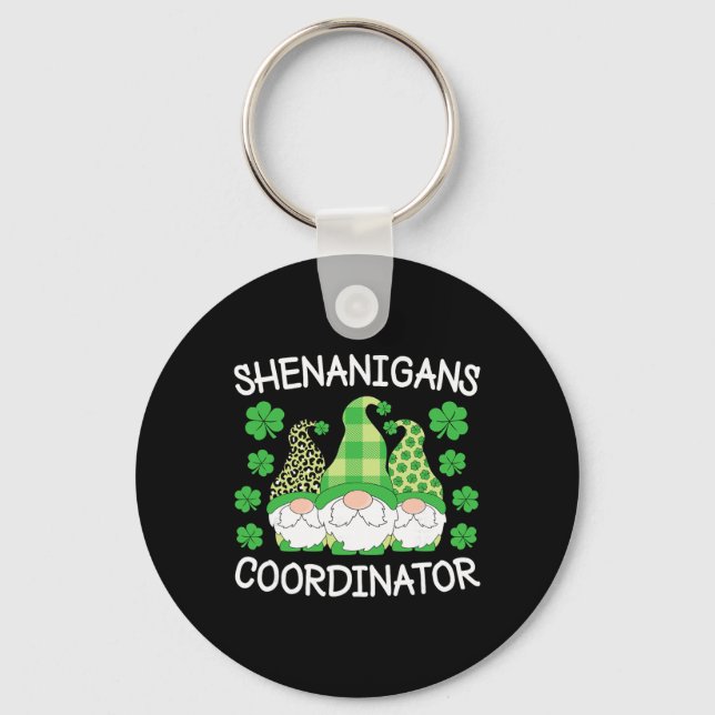 Porte-clés Coordonnateur de Shenanigans Professeur de la Sain (Recto)